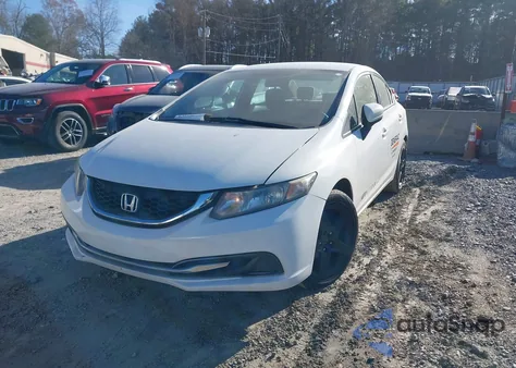 2015 Honda Civic Lx z USA, uszkodzony, nr VIN 19XFB2F53FE111015
